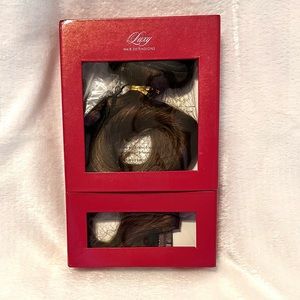 Luxy Hair Clip-In Remy Extensions NWT Chestnut Brown